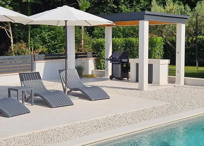 Tonchi 3 Bedroom Private Pool Bbq&garden Villa Barban